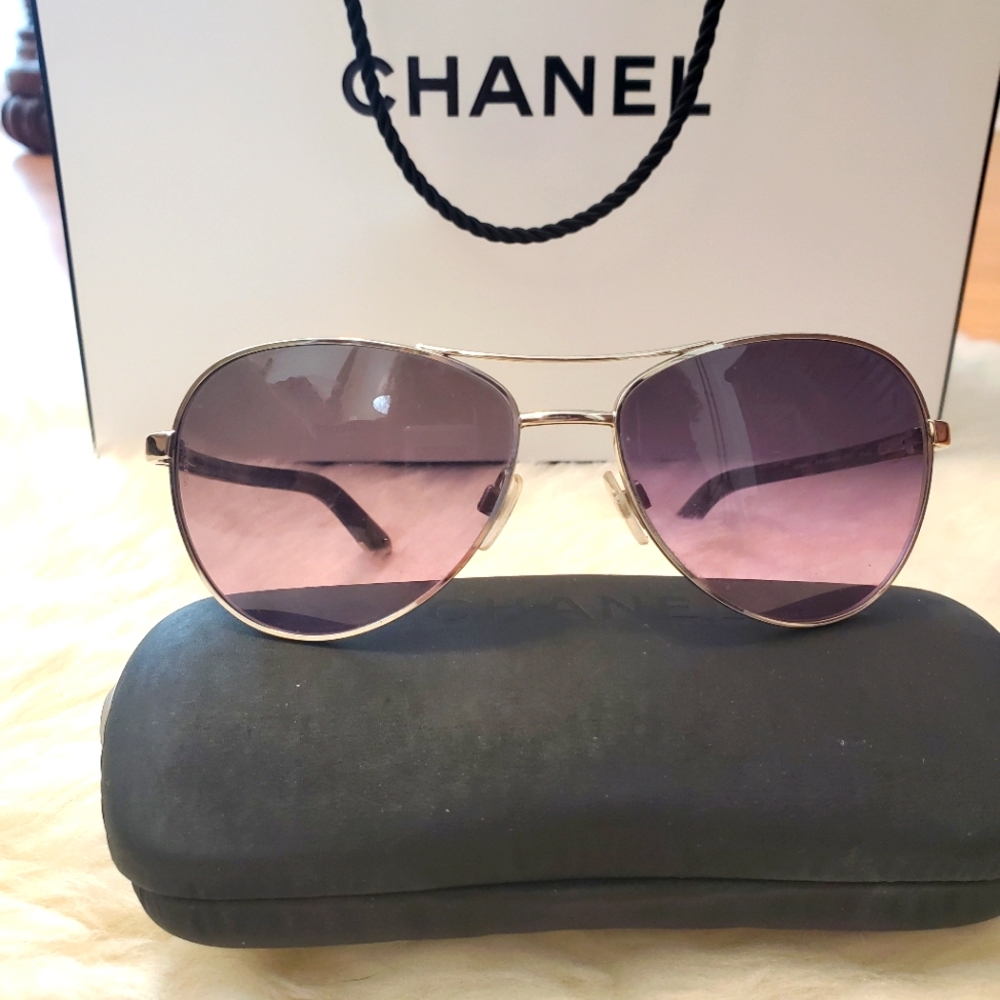 Chanel Aviator Sunglasses
